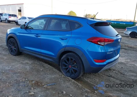 2017 Hyundai Tucson Night из США, поврежденный, VIN KM8J33A24HU460047